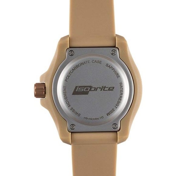 Isobrite ISO304 Valor Series Tan/Black T100 Watch - Picture 5 of 6